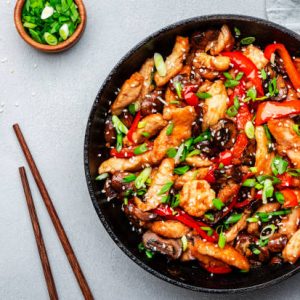 Wok de pui usor picant 200g ** poza informativa